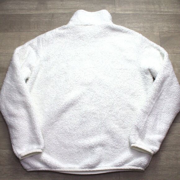 Patagonia Los Gatos Fleece Fuzzy Sherpa Pullover Deep Pile Jacket Womens Large - Picture 4 of 5